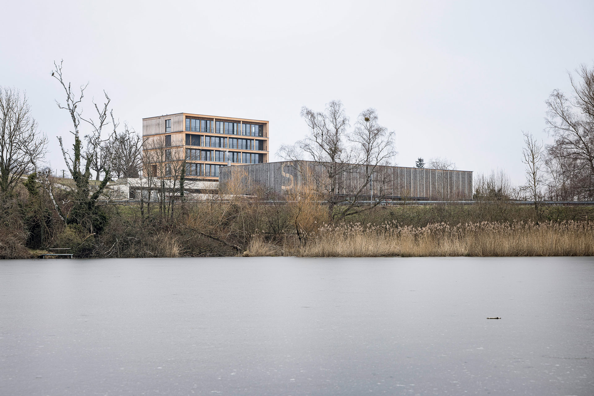 Außenaufnahme des Campus
