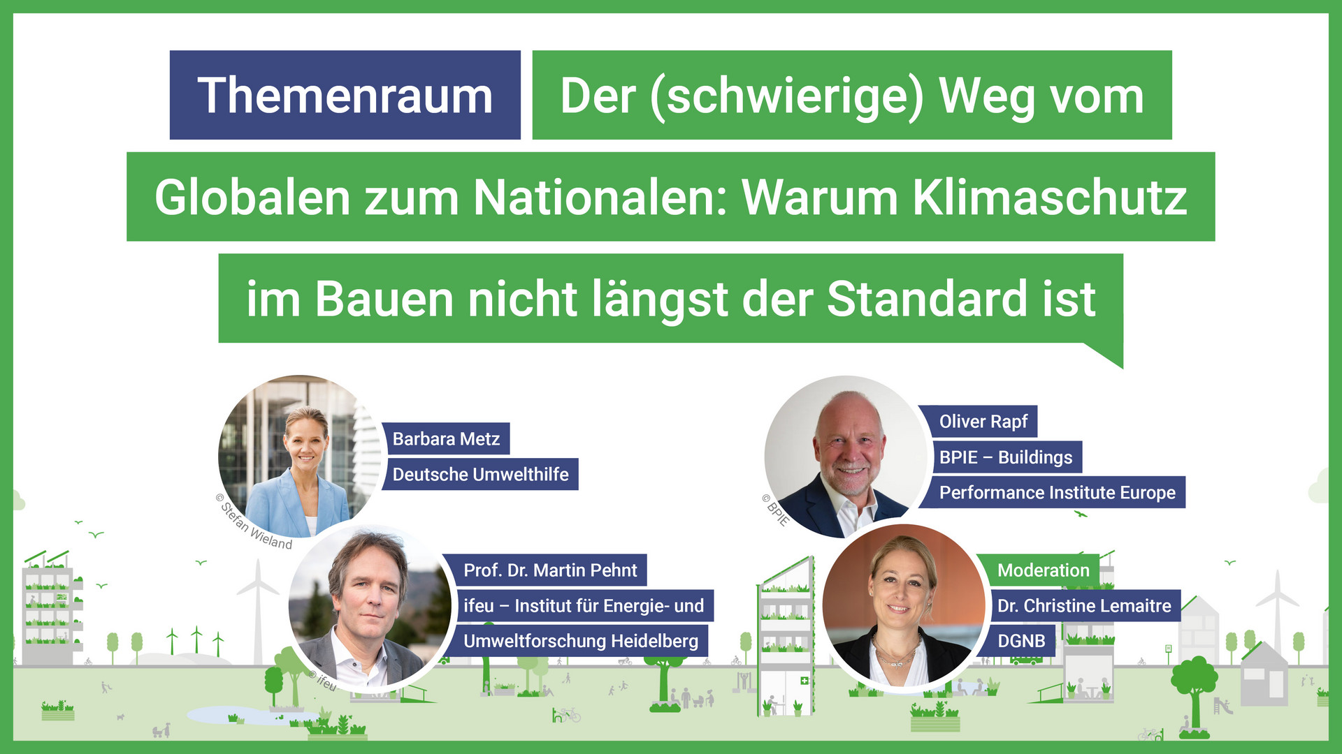 Warum Klimaschutz im Bauen nicht längst der Standard ist | DGNB Jahreskongress 2026