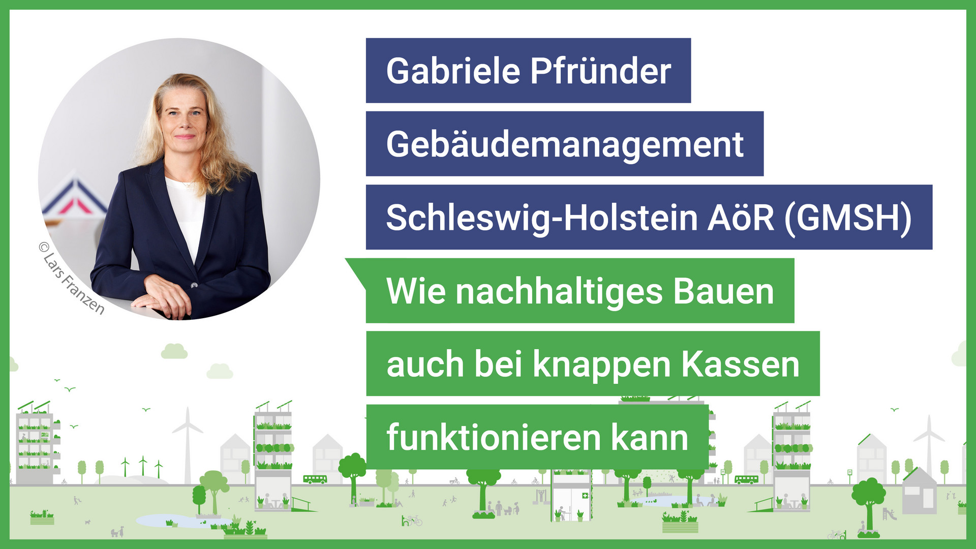 Keynote von Gabriele Pfründer (GMSH) | DGNB Jahreskongress 2026