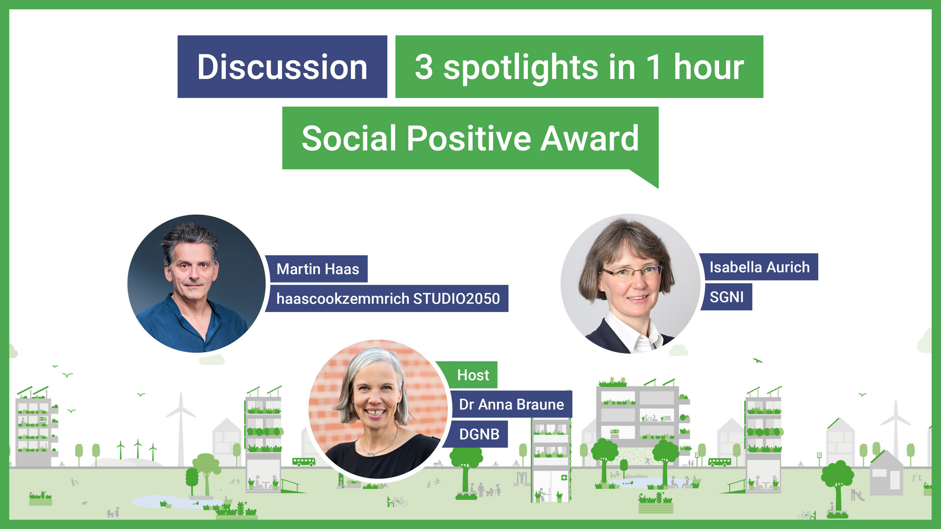 Social Positive Award | DGNB Annual Congress 2026