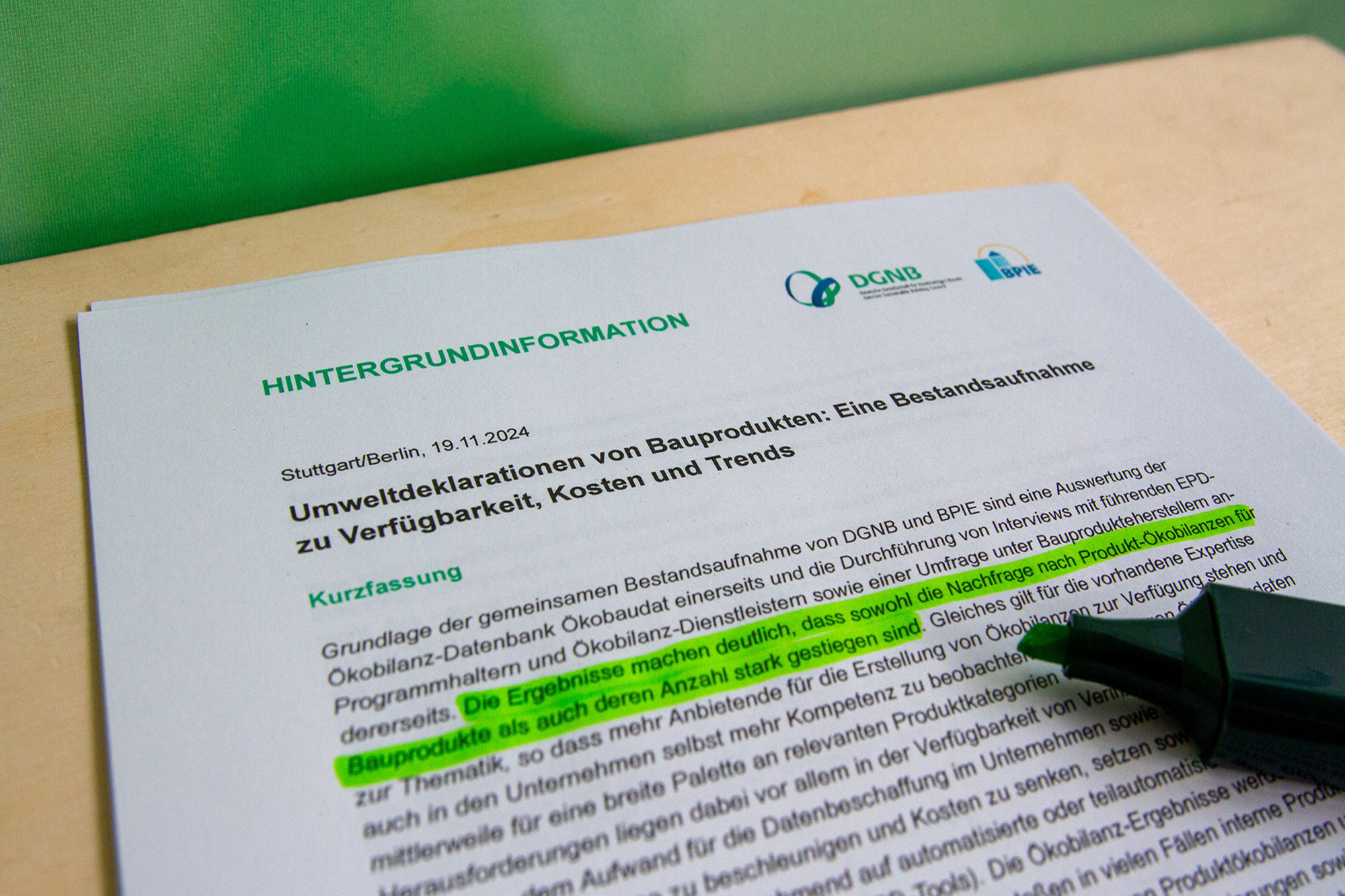 DGNB Pressebild