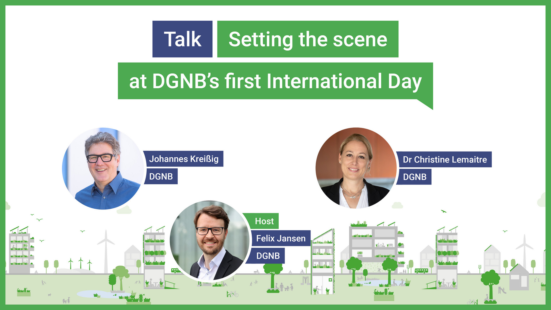 Setting the scene at DGNB’s first International Day | DGNB Annual Congress 2026