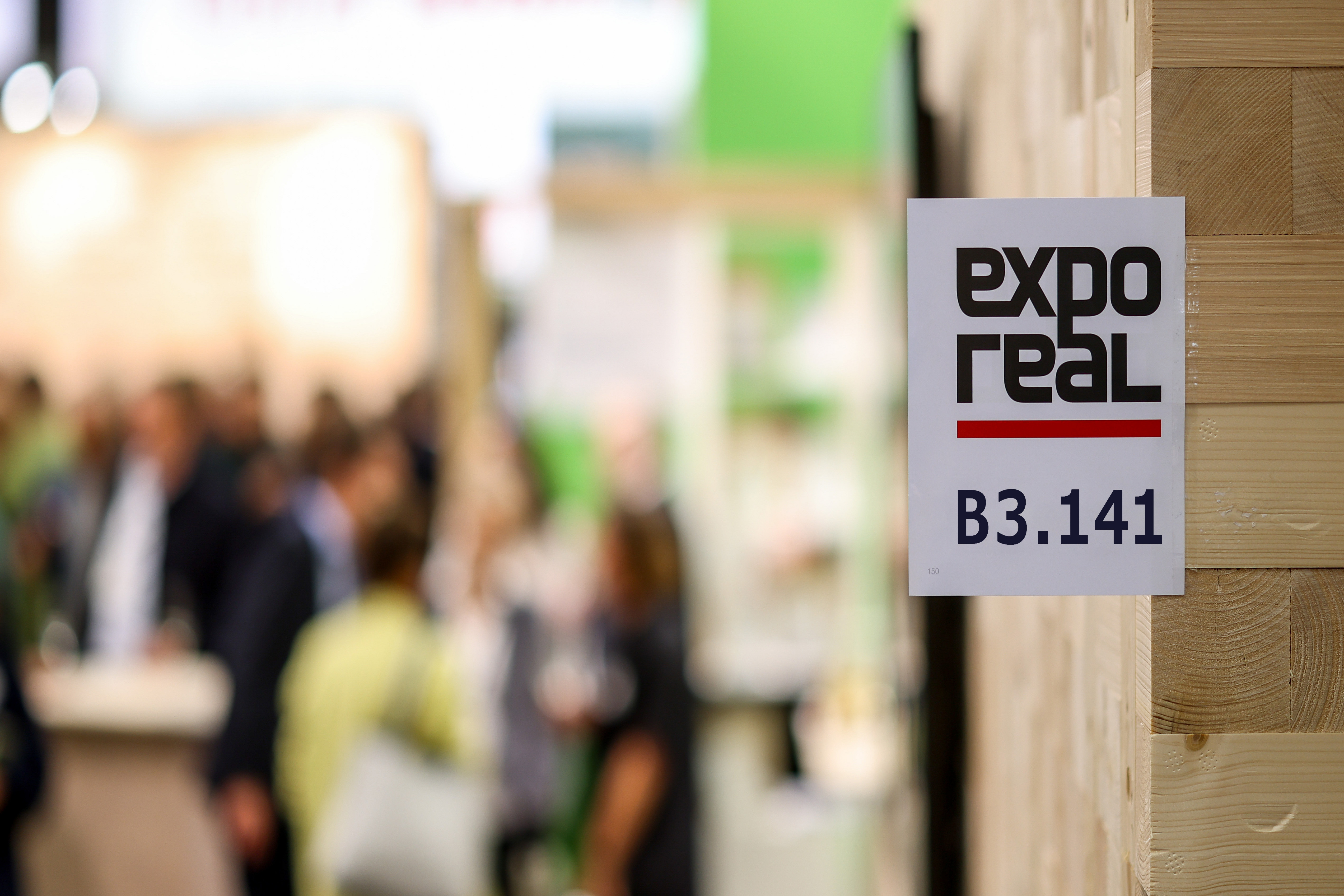 Standnummer 3.141 bei der Expo Real.