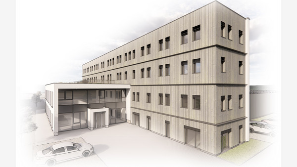 Neubau Verwaltungsgebäude S9 asphericon Jena GmbH