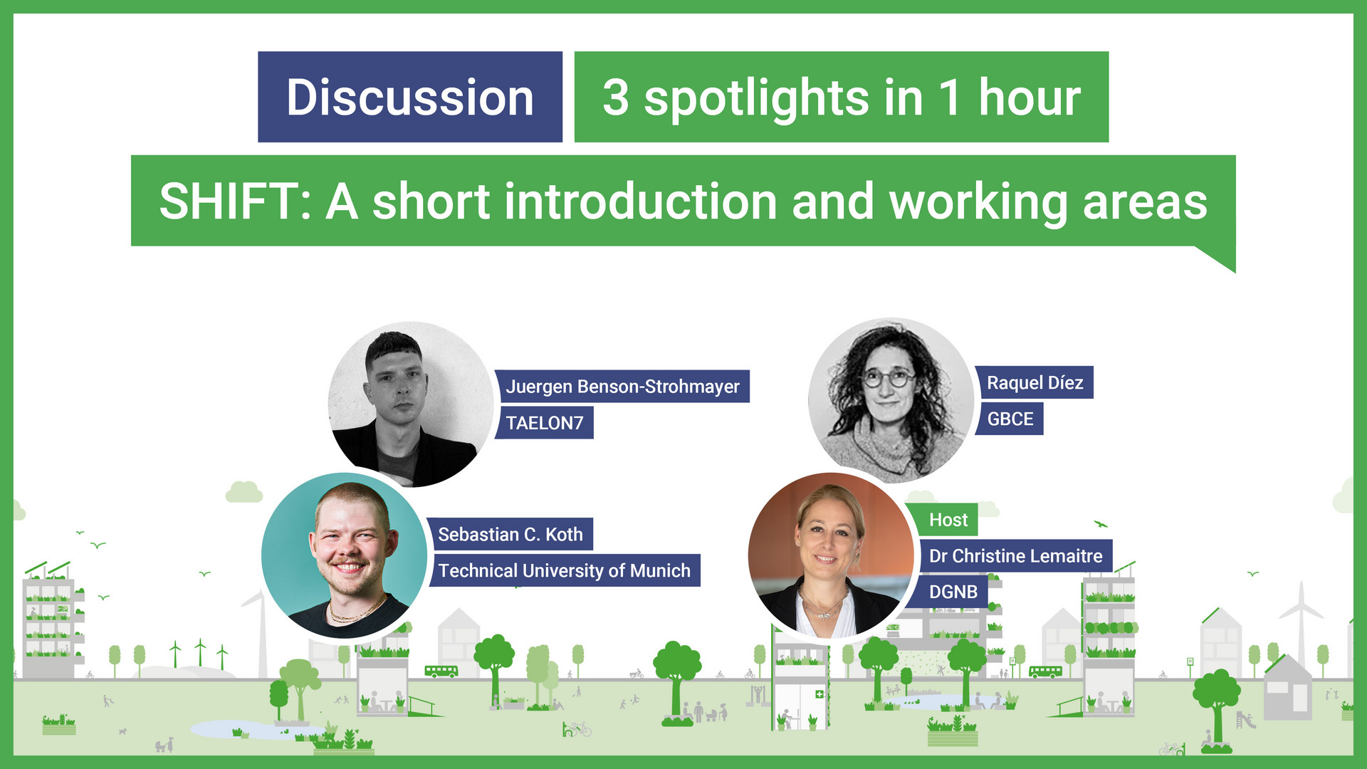 SHIFT: A short Introduction and working areas | DGNB Annual Congress 2026