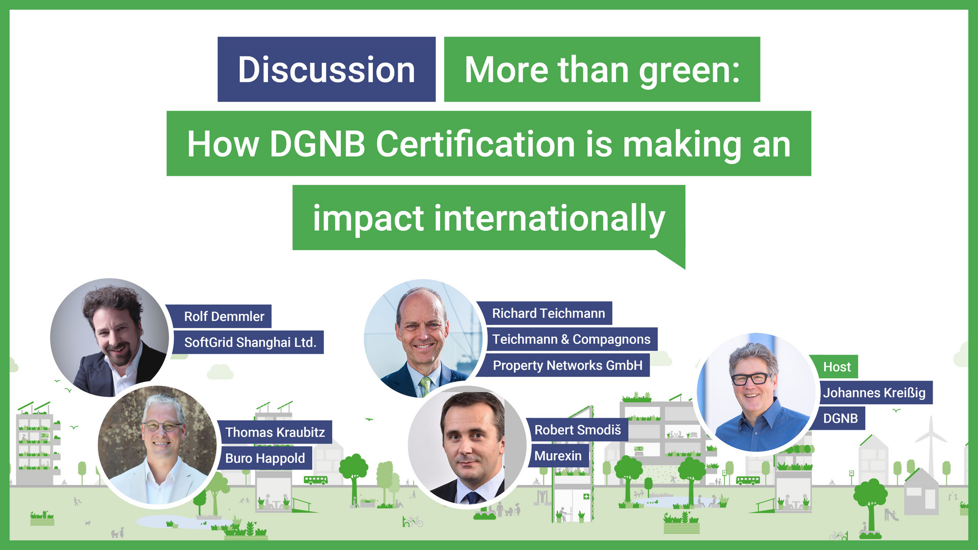 How DGNB Certification is making an impact internationally | DGNB Annual Congress 2026