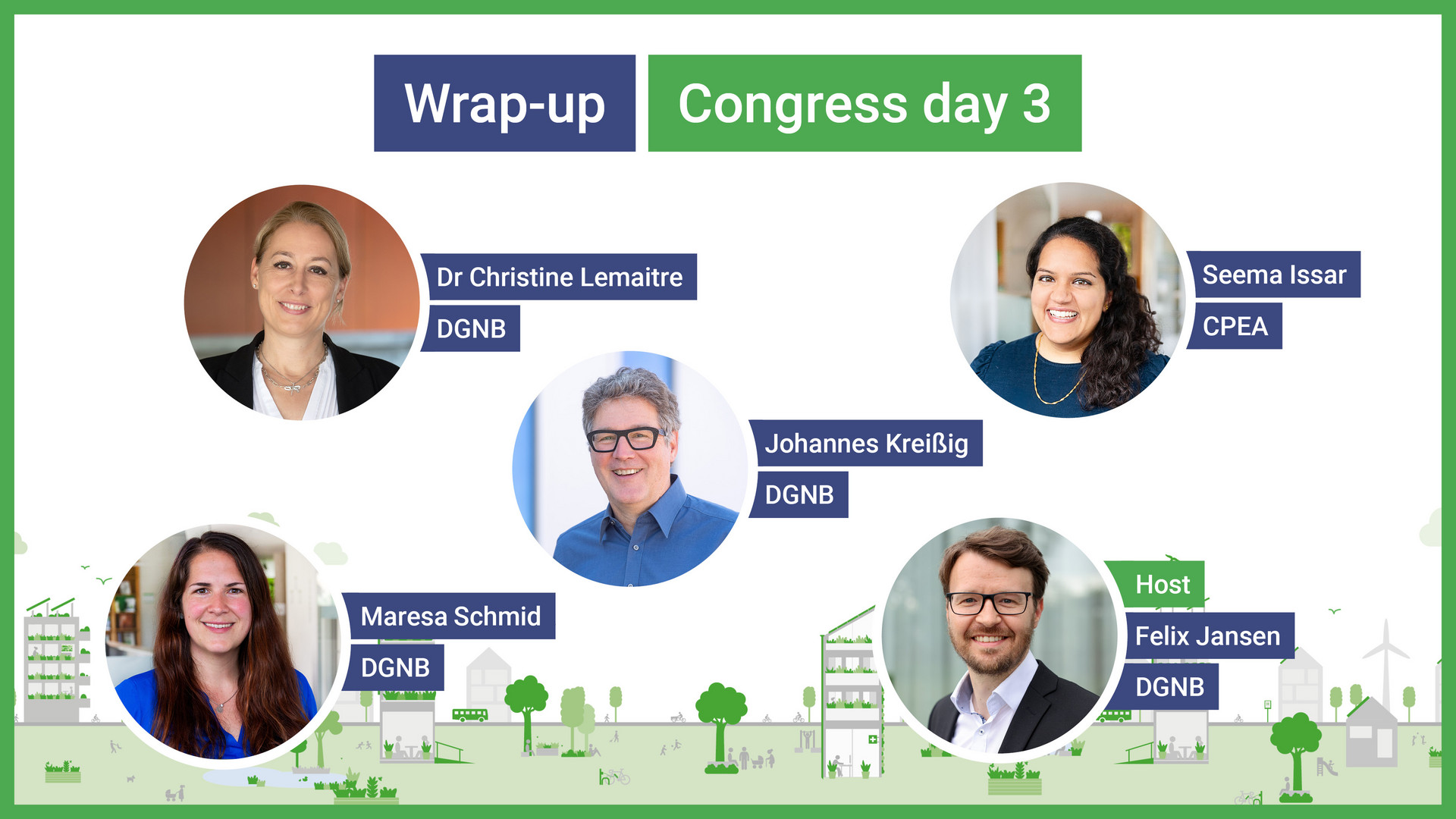 Wrap-up of the third congress day | DGNB Annual Congress 2026