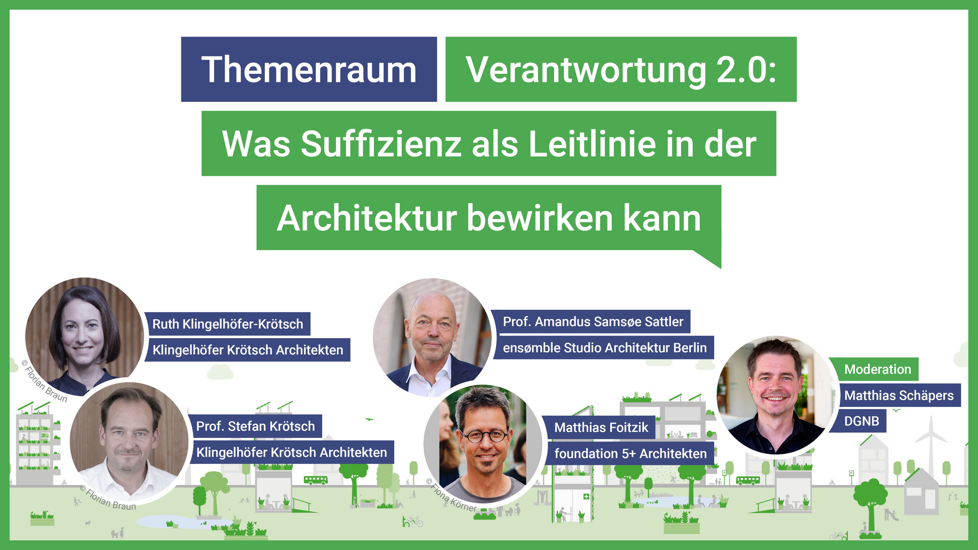 Was Suffizienz als Leitlinie in der Architektur bewirken kann | DGNB Jahreskongress 2026