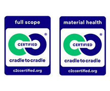 Standard "Cradle to Cradle Certified® in Gold, Silber und C2C Certified® Material Health"