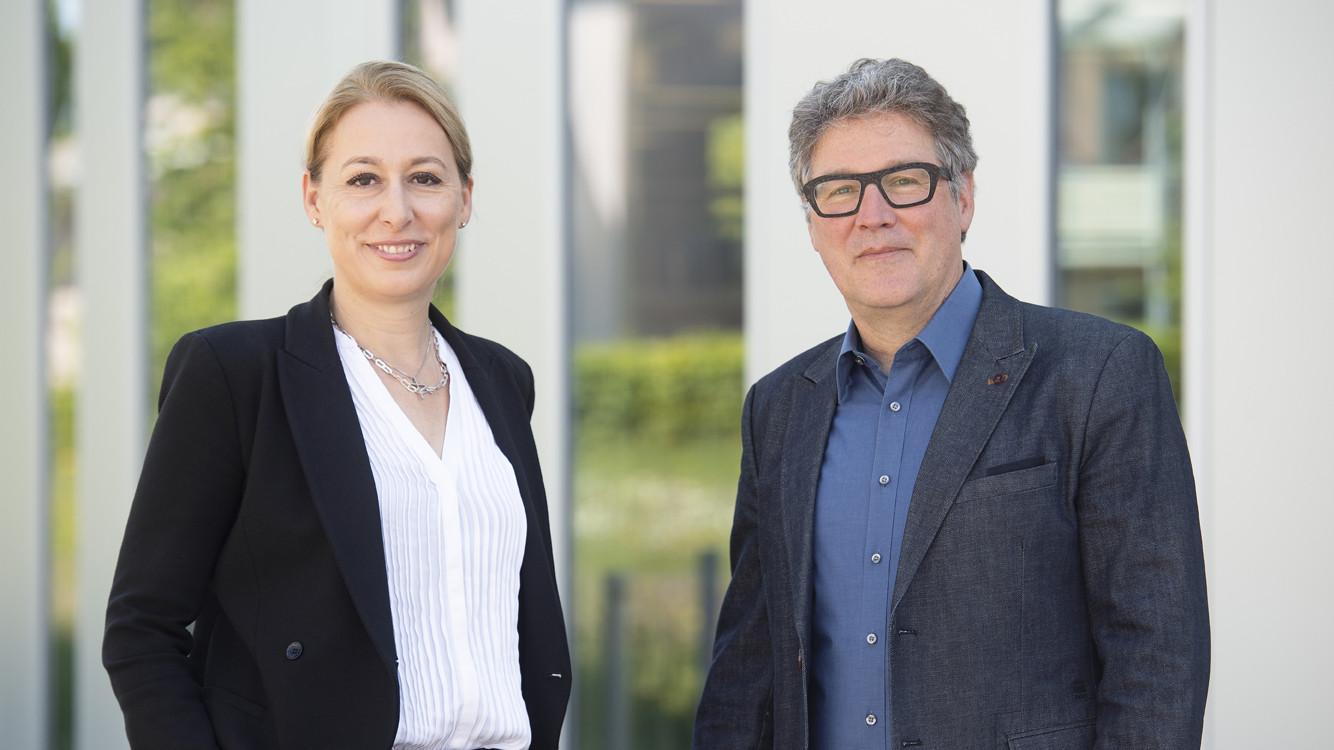 Geschäftsführende Vorstände Dr. Christine Lemaitre und Johannes Kreißig