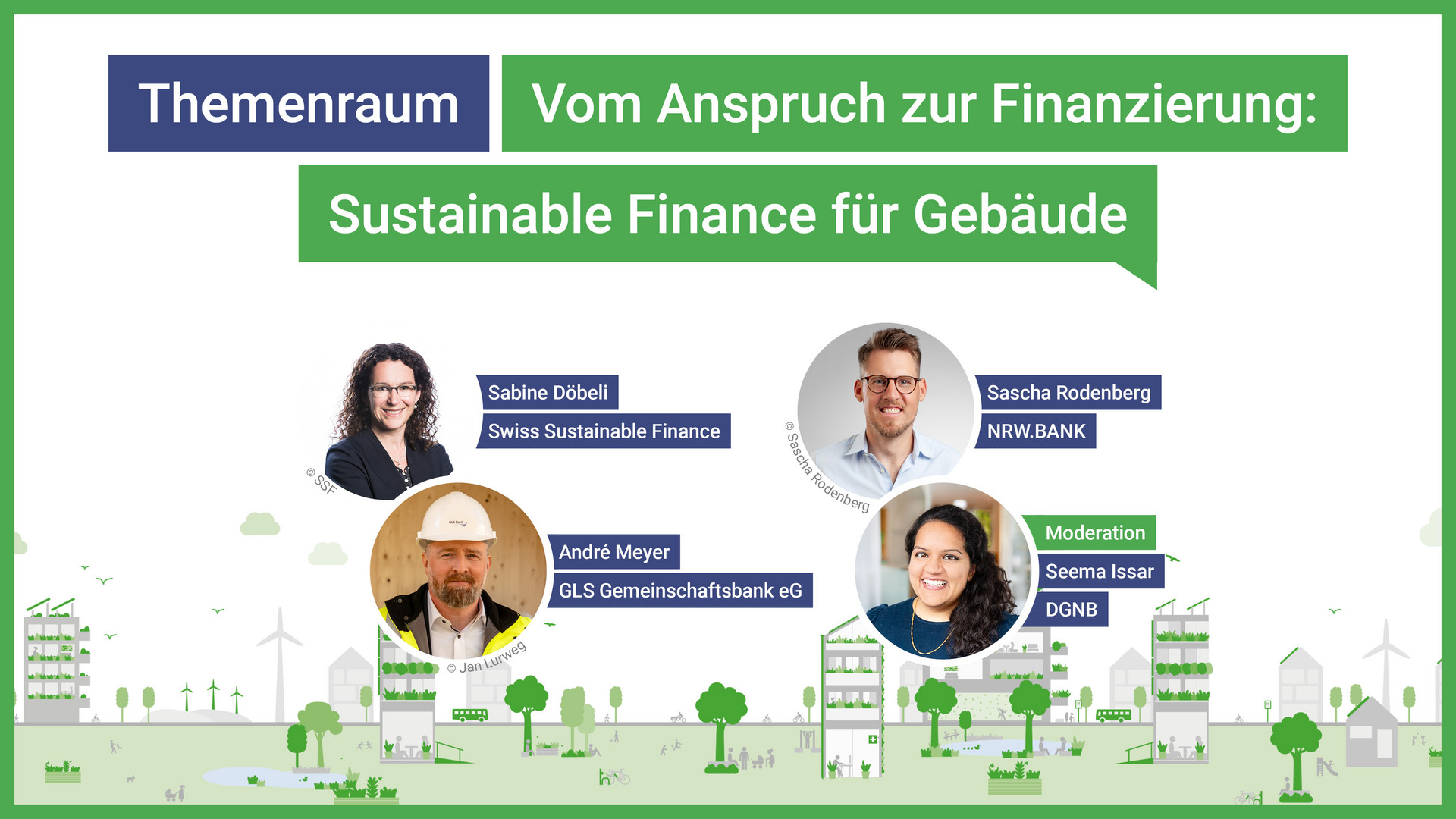 Vom Anspruch zur Finanzierung: Sustainable Finance für Gebäude | DGNB Jahreskongress 2026