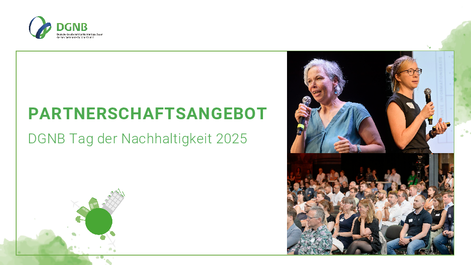 Partnerpaket: DGNB Tag der Nachhaltigkeit 2025