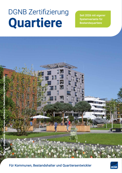 DGNB Zertifizierung: Quartiere