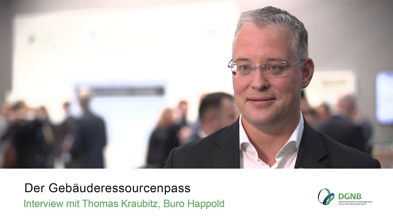 The Building Resource Passport - Interview with Thomas Kraubitz, Buro Happold