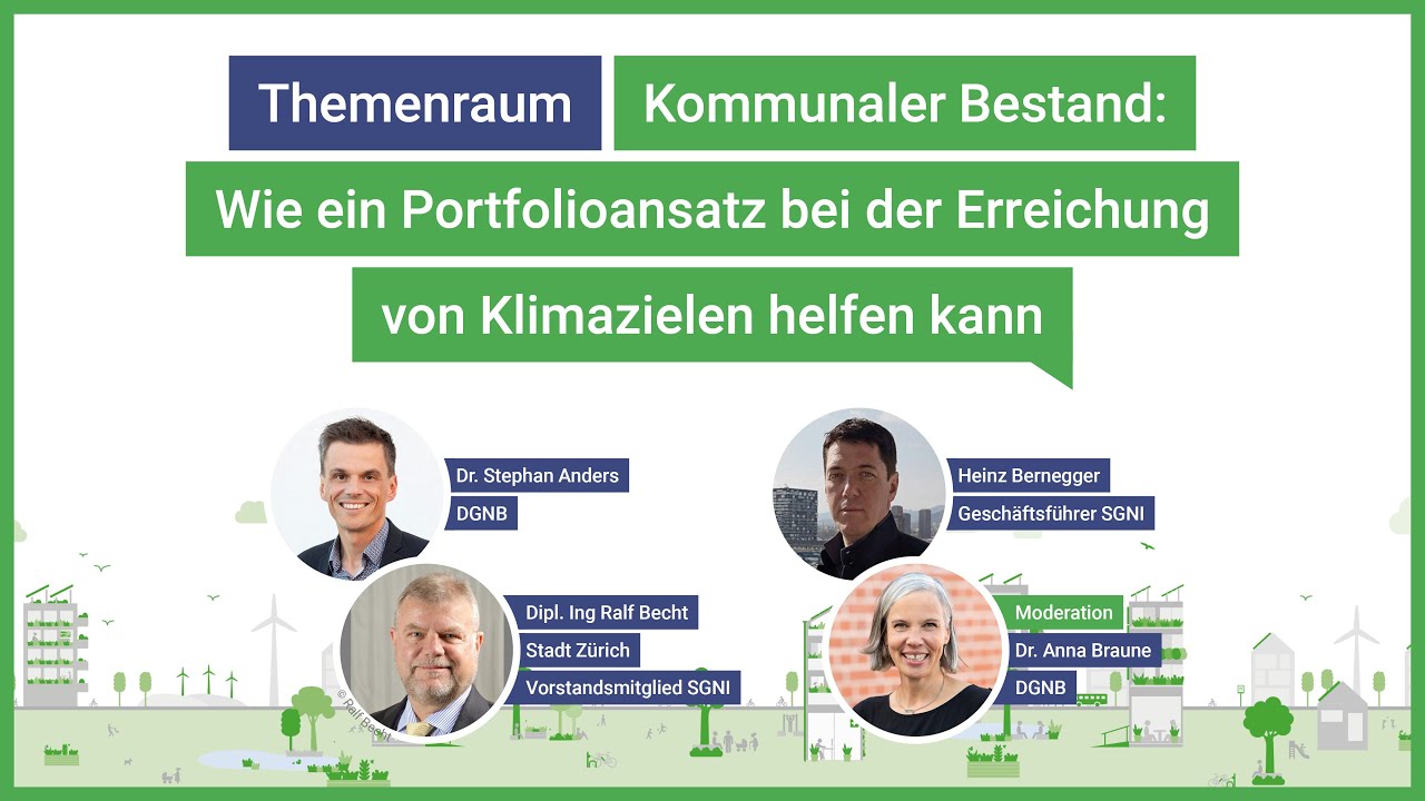 Wie ein Portfolioansatz bei der Erreichung von Klimazielen helfen kann | DGNB Jahreskongress 2025